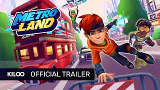 MetroLand - Endless Arcade Runner | London Launch Trailer