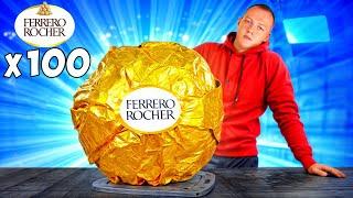 Riesen Ferrero Rocher | Wie man die weltgrößten DIY Ferrero Rocher macht von VANZAI