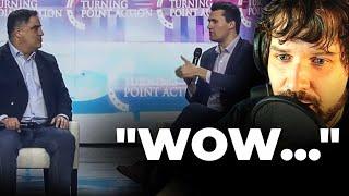 Cenk's Turning Point USA Appearance w/ Charlie Kirk Leaves Destiny Speechless