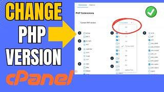 How to Change Php Version in Cpanel