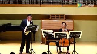 Sonata for Alto Saxophone and Cello, Edison Denisov, Ji Xiang, in Central Conservatory of Music