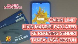 Cara Cairin Sendiri Limit Livin Mandiri Paylater Tanpa Jasa Gestun | Tutorial Untuk Pemula