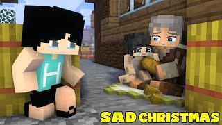 Minecraft, Sad Christmas with Heeko Family but Happy Ending...