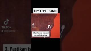 TIPS CEPAT HAMIL