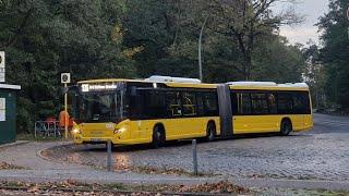 Bus Berlin | Mitfahrt im 136 von Galenstraße bis Aalemannufer im Scania GN 14 4442