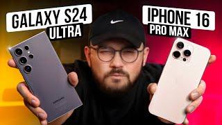 iPhone 16 Pro Max vs Samsung Galaxy S24 Ultra! Qaysi biri yaxshiroq?