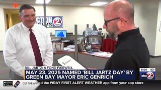 Green Bay mayor declares 'Bill Jartz Day'