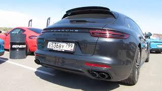 Porsche Panamera Turbo Sport Turismo Revs!! V8 Sound!!