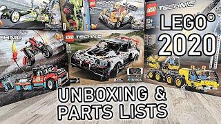 LEGO Technic 2020 Unboxing | LEGO 42109, LEGO 42108 and More | LEGO Top Gear 42109