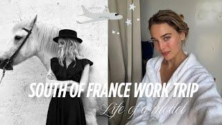 South of France work trip - special little friend - life of a model // Sophie Kern 