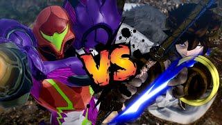  SAMUS VS PIT .- FIGHT 3D ANIMATION ( For SmashBracket )