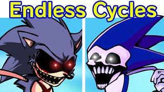 Friday Night Funkin' Lord X VS Majin Sonic | Endless Cycles (Sonic.EXE/Reanimated) (FNF Mod/Fanmade)