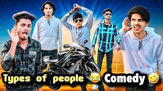 TYPES OF PEOPLE DUMB BLIND || COMEDY VIDEO |ABHI RAJ