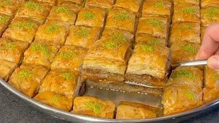 EV YAPIMI KOLAY BAKLAVA TARİFİ ..