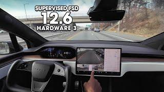 Tesla FSD 12.6 HW3 First Impressions