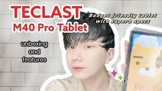 TECLAST M40 PRO QUICK UNBOXING