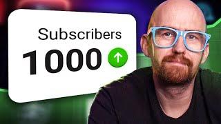 How to Get 1000 Subscribers in THREE Steps