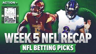 Are Baltimore Ravens the BEST TEAM in AFC? | NFL Week 5 Recap | The Action Network Podcast