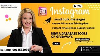 Instagram lead Grabber 2022 in hindi || instagram sender || digital marketing tool