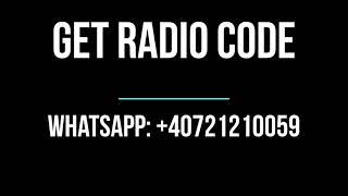 Radio Code Chrysler Jeep Voyager Pt Grand Cruiser Cherokee Dodge Harman Codice Pin Compass