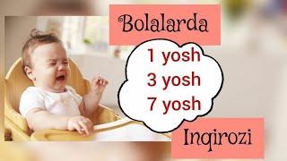 BOLALARDA YOSH KRIZISLARI. BOLALAR PSIXOLOGIYASI|  БОЛАЛАРДА ЁШ КРИЗИСЛАРИ. БОЛАЛАР ПСИХОЛОГИЯСИ