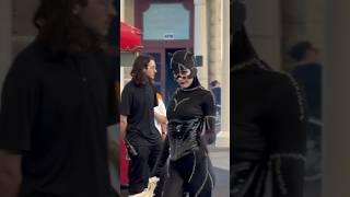 Cat Woman show #shorts #catwoman #batman #themepark