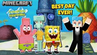 BEST DAY EVER SA BIKINI BOTTOM! | Minecraft SpongeBob