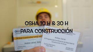 OSHA 40H | Certificado para trabajar en Construcción New York