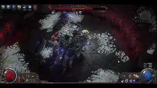 PoE2 EA - SSF Ice Strike Monk vs Stone Citadel, Difficulty 4