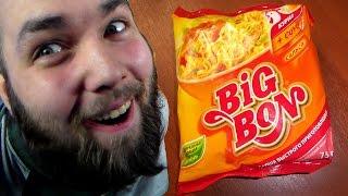 Лапша Big Bon сальса курица + соус пакет 75 грамм