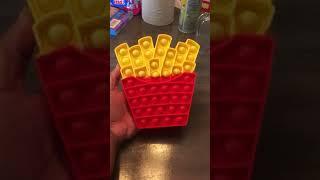 McDonald’s French Fries Pop-it Fidget Toys !! #shorts