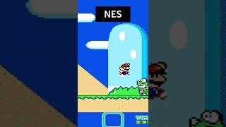 Evolution of Super Mario World GAME OVER Screens