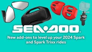 A new wave of 2024 Sea-Doo Spark and Spark Trixx accessories