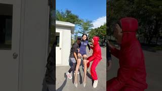 Money Heist vs Police 21 #moneyheist #parkour #police #escape #shorts #cpider98