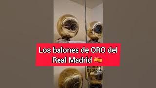 BALONES DE ORO ️ ️‼️ de los jugadores más famosos del REAL MADRID 