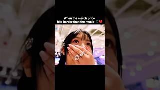 When the merch price hits harder than the music #KPOPMEMES #HANNI #NEWJEANS #NJZ #BROKE #KPOPMERCH