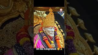 Sri Shirdi Sai Baba evening Darshan Photos #srisaianugraham 12/6/25
