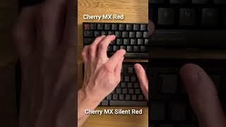 MX Red vs. MX Silent Red Sound Test