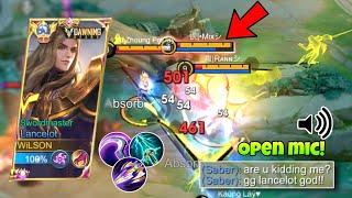 My Teammates Were SHOCKED By This Lancelot 1 SHOT Damage Build!! (Melt Enemies Easily!) - MLBB