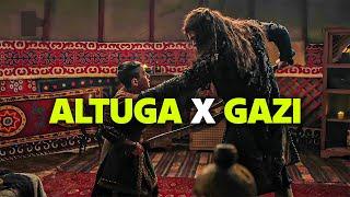 Altuga vs Gazi fight | kurulus osman |