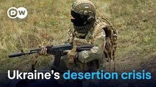 Can Ukraine stop the flood of soldiers deserting the frontlines? | DW News