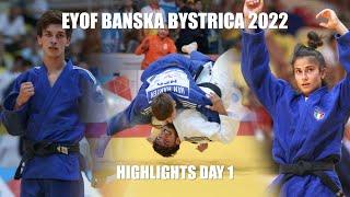 EYOF BANSKÁ BYSTRICA 2022 - HIGHLIGHTS DAY 1