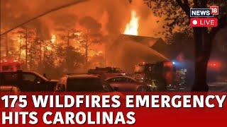 South Carolina Wildfire Live | Carolinas Hit By Wildfires Prompting A State Of Emergency | N18G