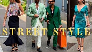 Milan Street Style Icons: Best Dressed People and Unforgettable Milanese Fashion•Summer Elegance