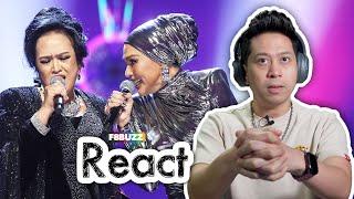 Reaksi Vocal Coach Reaction • Noryn Aziz x Liza Aziz • I'M EVERY WOMAN @ All Stars GV • F8Buzz React