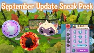 FERRETS, FIT CHECK, PET HUMMINGBIRDS, DRAGONS VS UNICORNS | Animal Jam September Update Sneak Peek