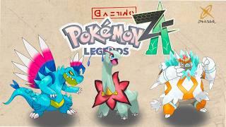 NEW Pokemon Legends Z-A Starter Types!