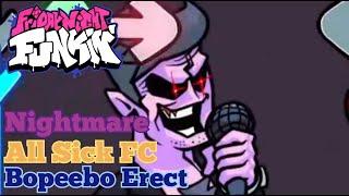 Friday Night Funkin' - Bopeebo Erect (All Sick FC, Nightmare Difficulty)