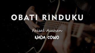 OBATI RINDUKU // CUT RANI // KARAOKE GITAR AKUSTIK NADA COWO ( MALE )