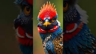 Colourful bird
